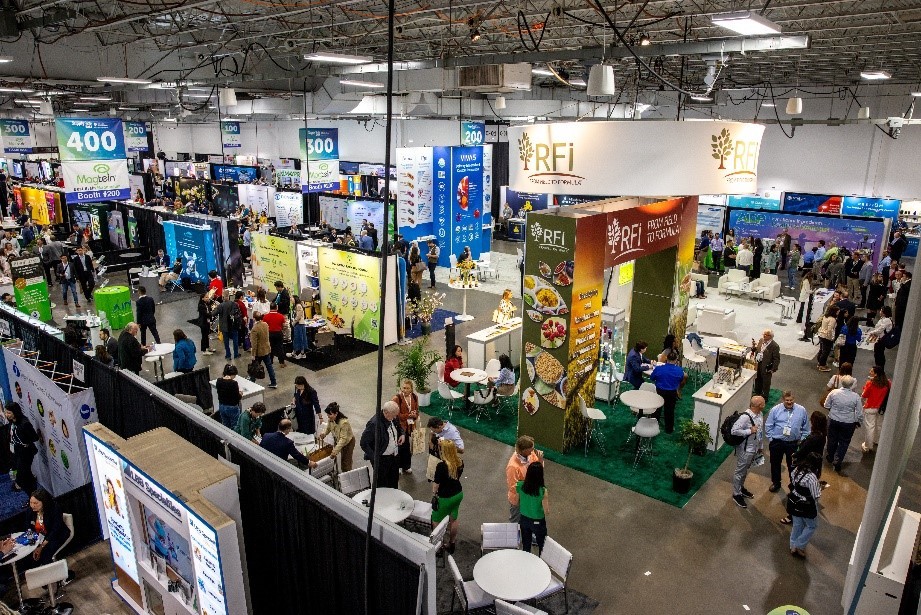 Booth spaces at SupplySide Connect New Jersey